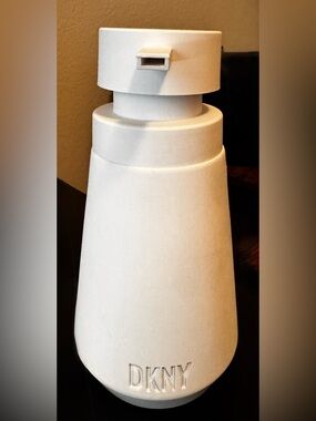 DKNY Hand Soap Dispenser, Refillable White